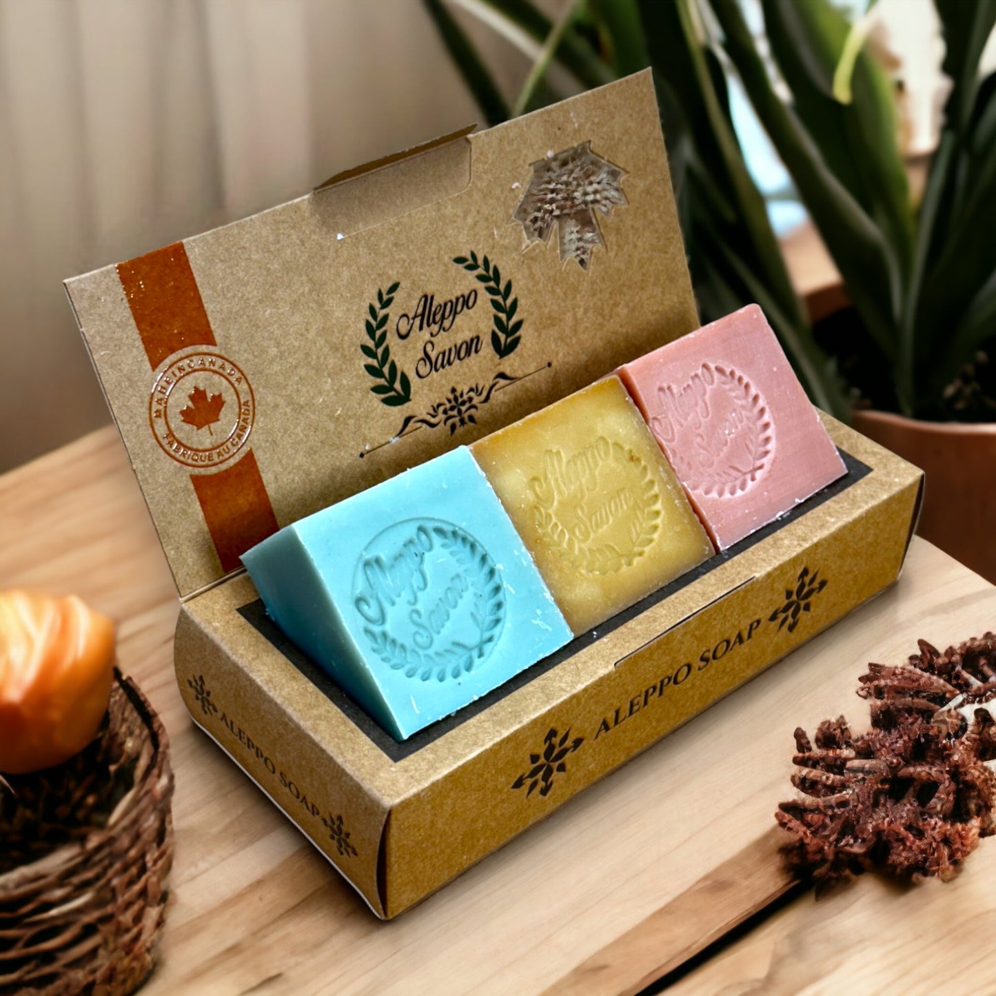 Natural Soap Assortment - 3PCS
