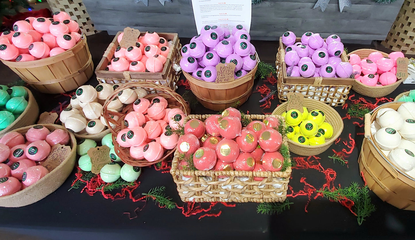 Natural Bath Bombs - Assorted Scents - Alepposavon