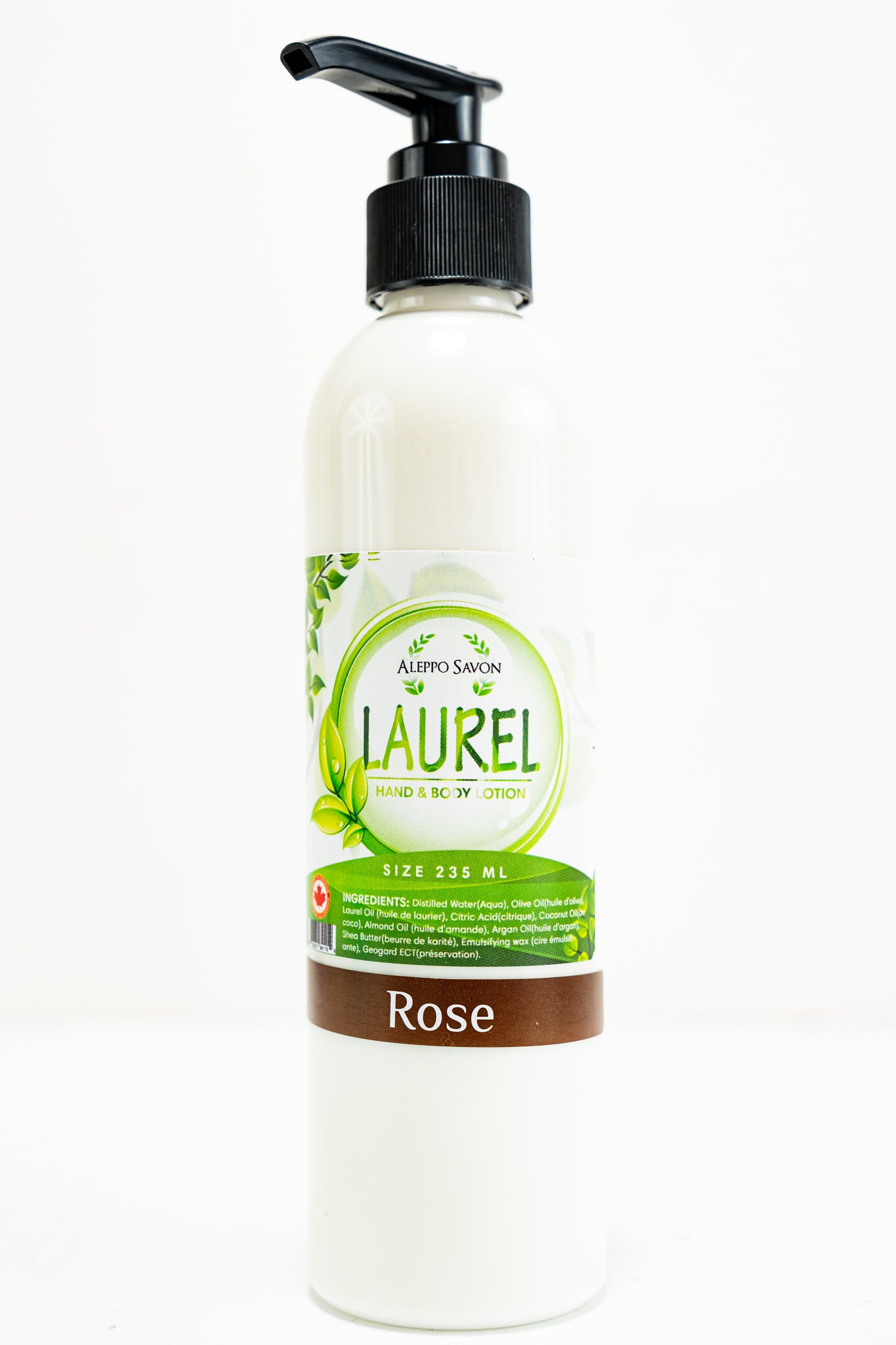 Laurel Hand & Body Lotion - Rose - Alepposavon