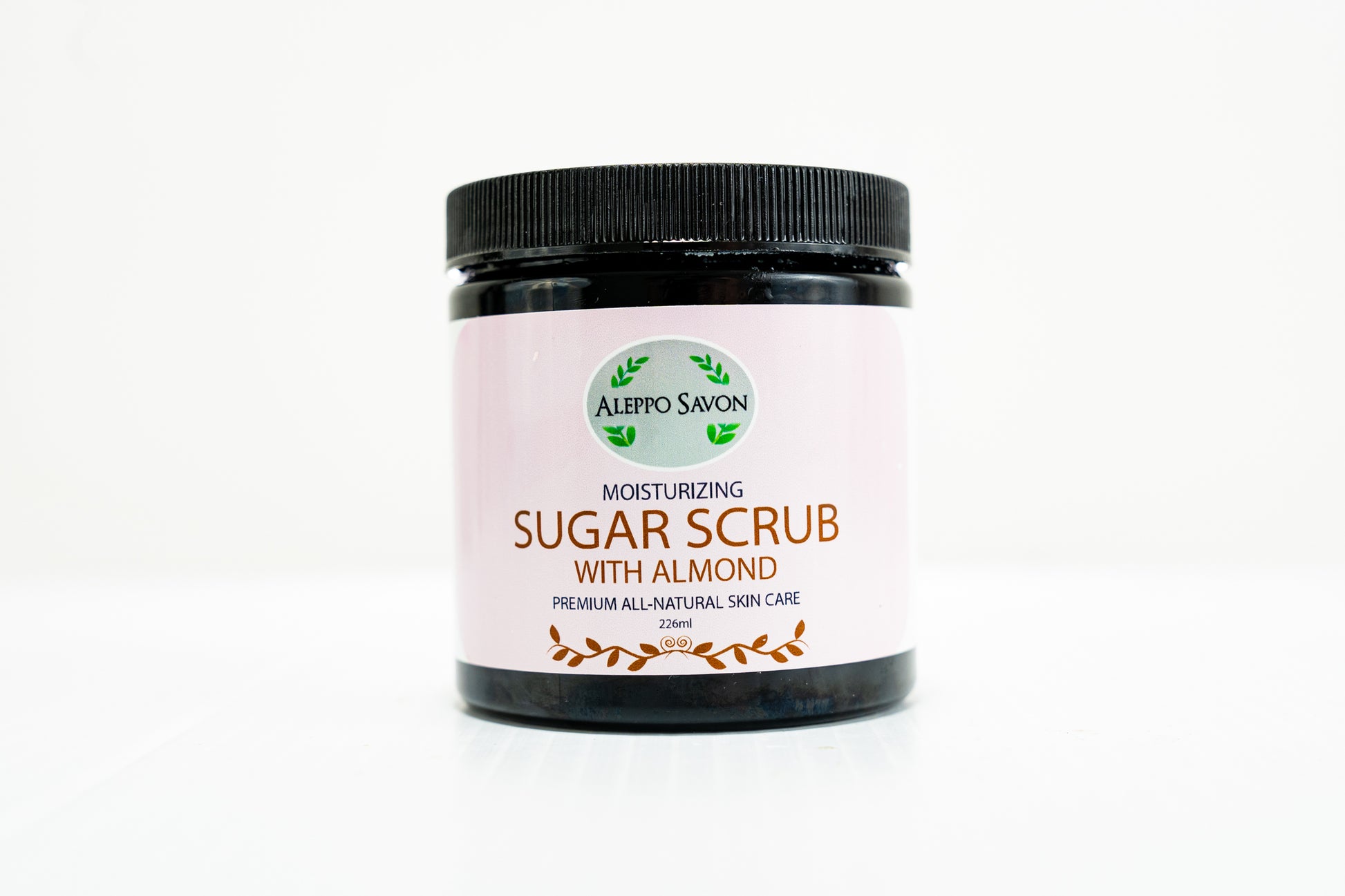 SUGAR SCRUB WITH ALMOND 226ml - Alepposavon