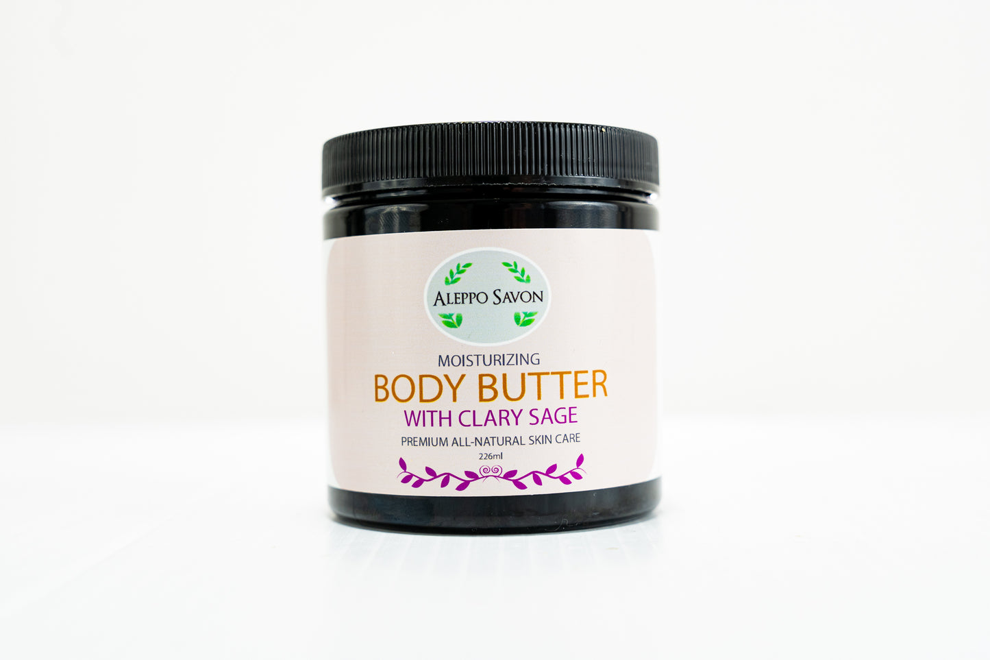 BODY BUTTER WITH CLARY SAGE 226ml - Alepposavon