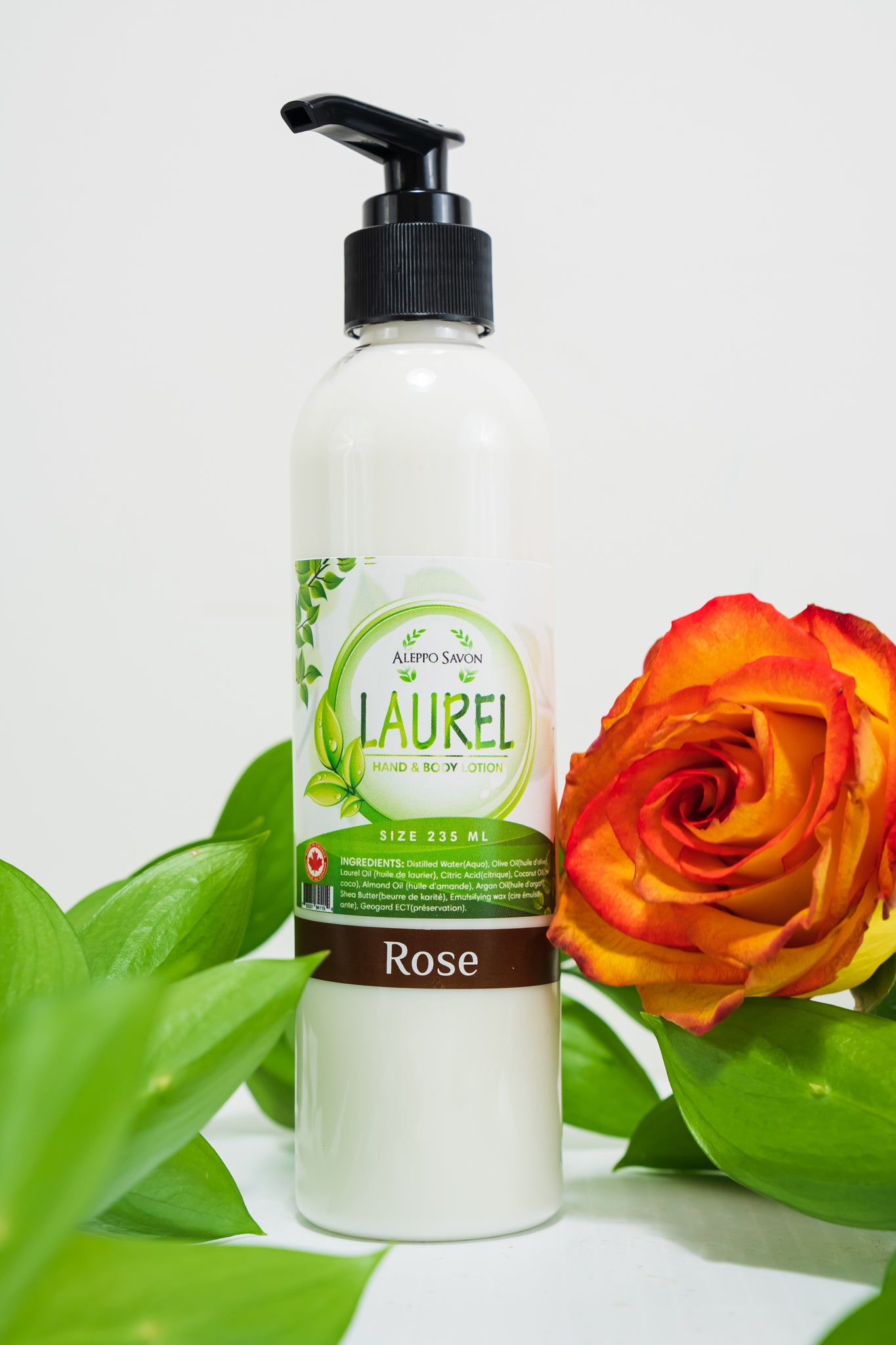 Laurel Hand & Body Lotion - Rose - Alepposavon