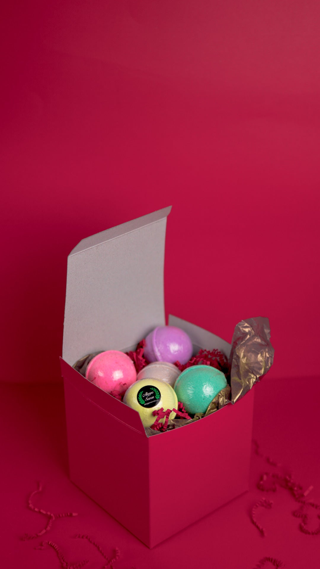 Bath Bombs Gift Set - 4 pcs - Alepposavon