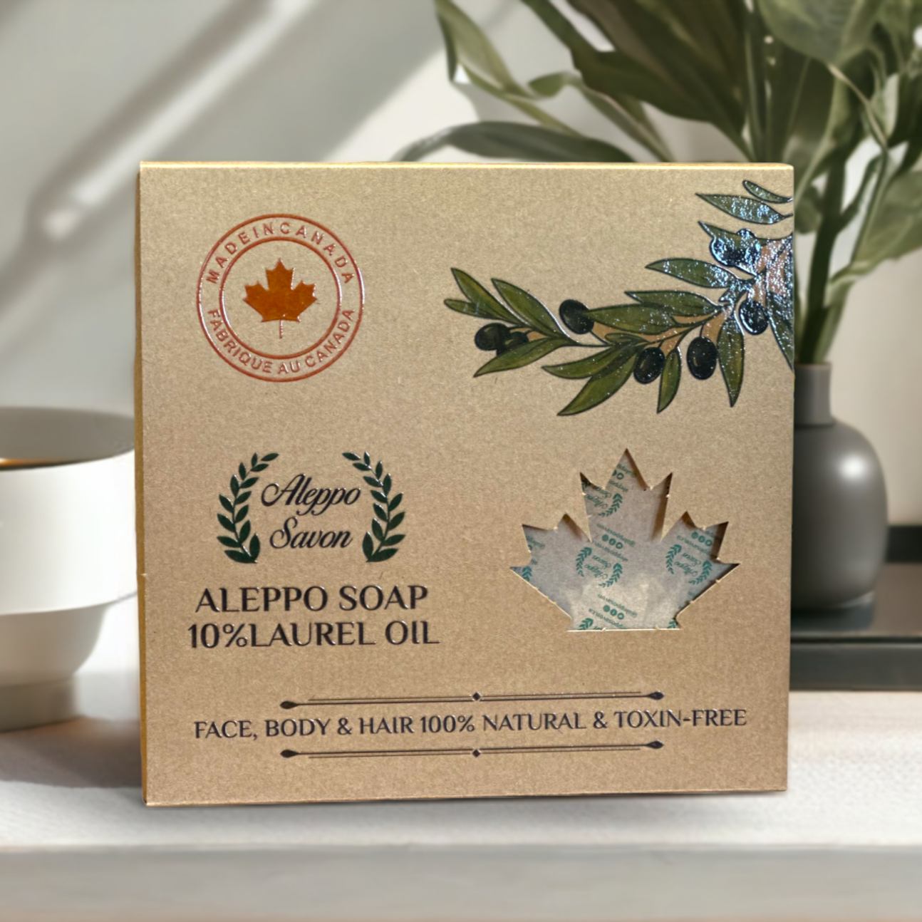 Famous Aleppo Soap 10% Laurel Berry Oil