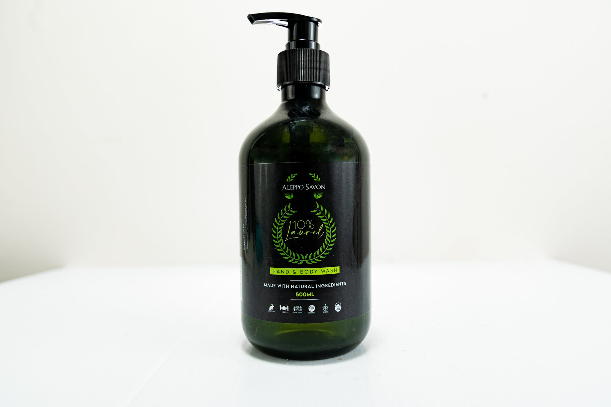 10% Laurel Liquid Soap - Hand and Body Wash - Alepposavon