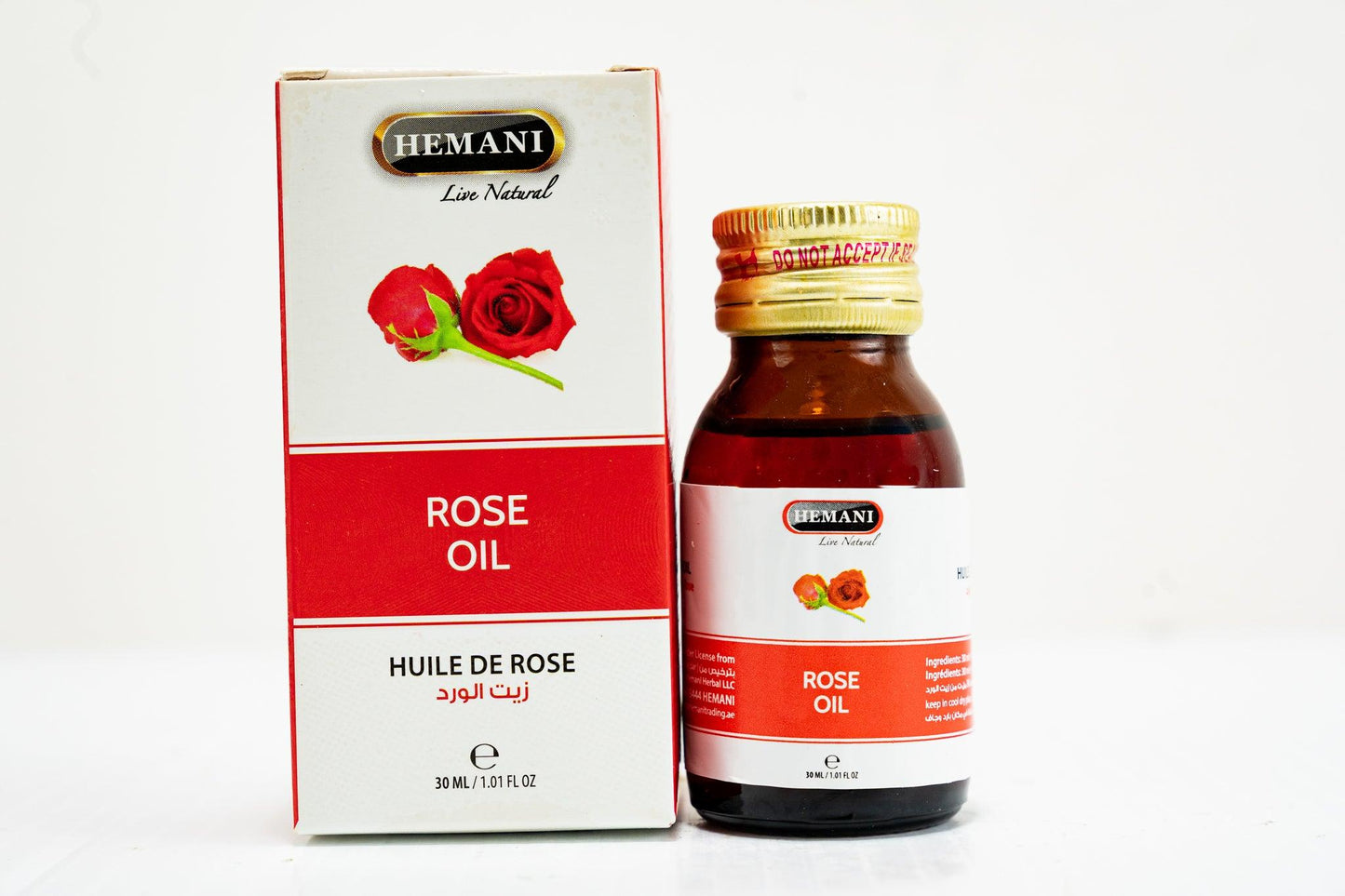 Hemani Rose Oil 30ML - Alepposavon