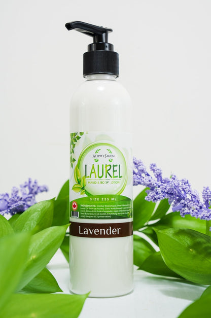 Laurel Hand & Body Lotion - Lavender - Alepposavon