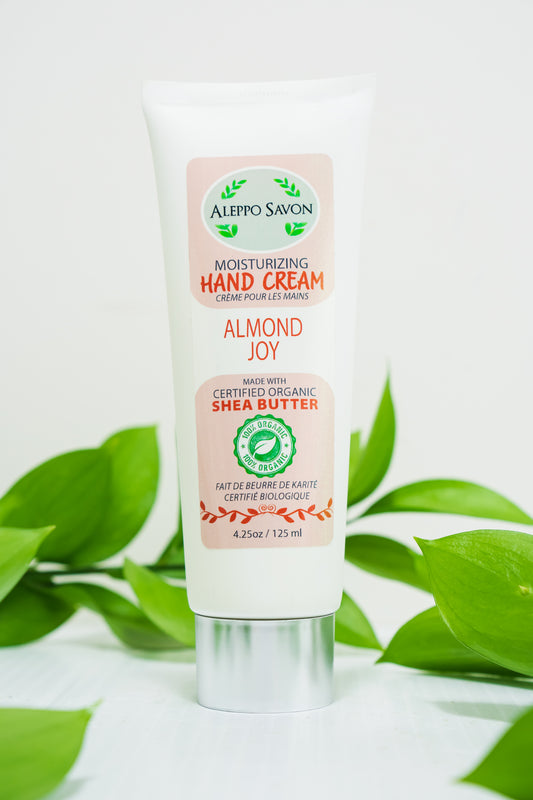 HAND CREAM ALMOND JOY 4.25oz/125ml - Alepposavon