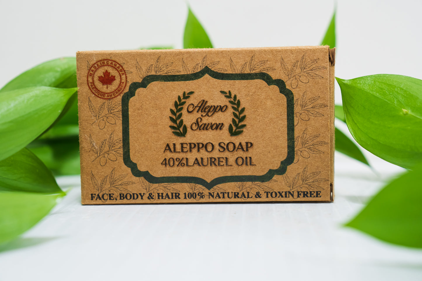 Aleppo Soap 40% Laurel Oil - 1 PCS - Alepposavon
