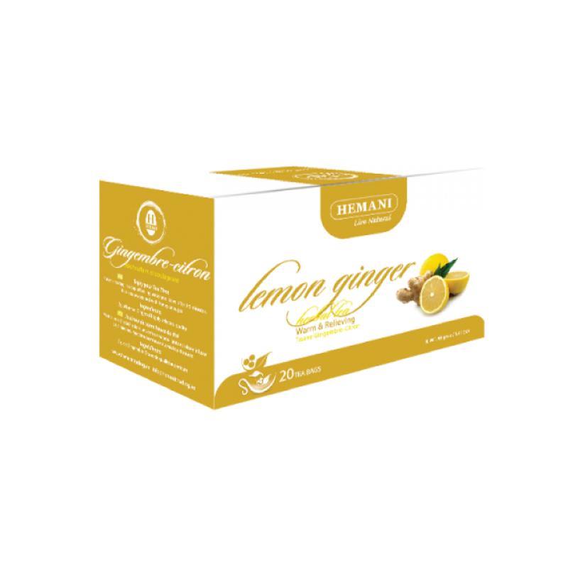 Hemani Herbal Tea Lemon Ginger 40Gm 20Tbs